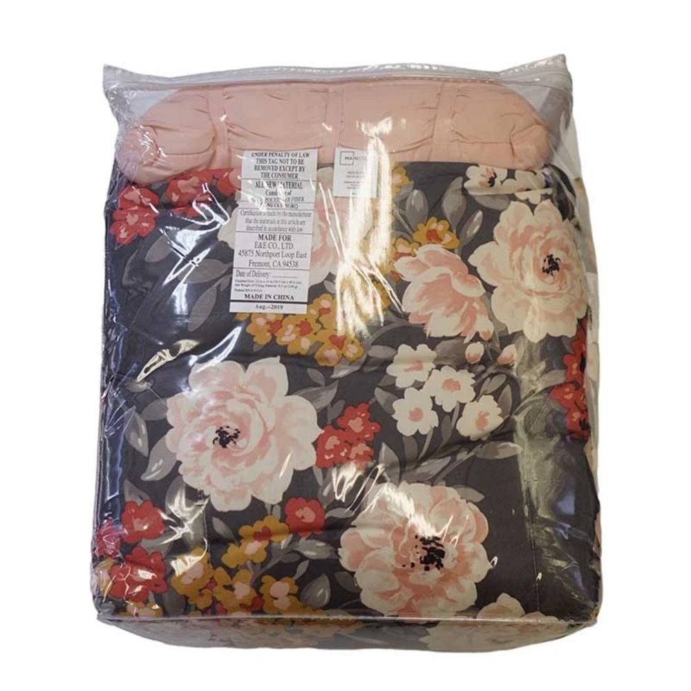 NIP Mainstays Garden Floral 6pc Bedding Set, Twin - Picture 6 of 6
